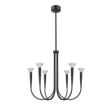 Zuma Line BOSTON P0603-06F-P7B1 Висяща лампа 6x60W/Led 3000K 3300lm IP20
