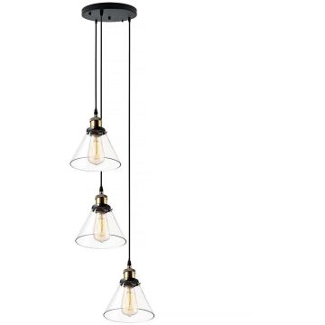 Altavola Design NEW YORK LOFT LA034/CO3 Висяща лампа 3x40W/E27 IP20