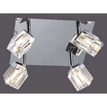 Italux Crt CRT-4SQ Спот 4x40W/G9 IP20