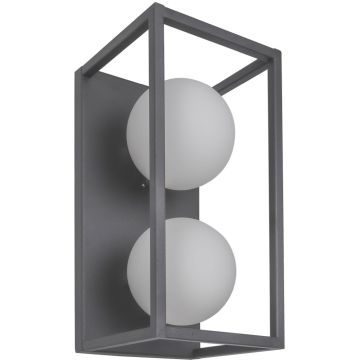 Italux Daisy MB-BR4367-W2 GR Светильник за стена 2x4W/G9 IP20