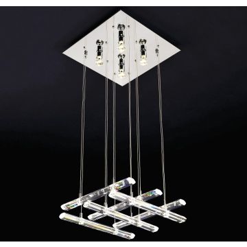 Italux Diamond MD8103-16B3 Висяща лампа 4x10W/GU10+12x50W/G4 IP20