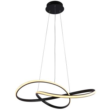 Italux Consa PND-19221C-BK Висяща лампа 1x40W/LED 3000K/4000K/6000K 3400lm IP20