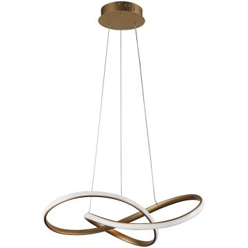 Italux Consa PND-19221C-GD Висяща лампа 1x40W/LED 3000K/4000K/6000K 3400lm IP20