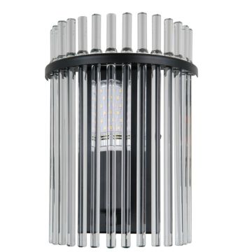 Italux Merto WL-40930-1A-BK Светильник за стена 1x40W/E14 IP20