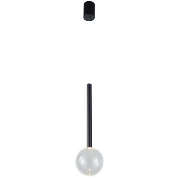 Italux Alinos PND-24019-1A-BK Висяща лампа 1x6W/LED 3000K 200lm IP20