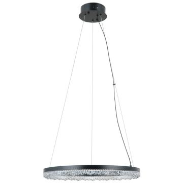 Italux Barlo PND-34526-M-BK Висяща лампа 1x22W/LED 3000K/4000K/6000K 2100lm IP20