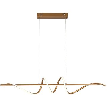 Italux Bastelo PND-24154-GD Висяща лампа 1x40W/LED 3000K/4000K/6000K 3400lm IP20
