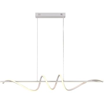 Italux Bastelo PND-24154-WH Висяща лампа 1x40W/LED 3000K/4000K/6000K 3400lm IP20