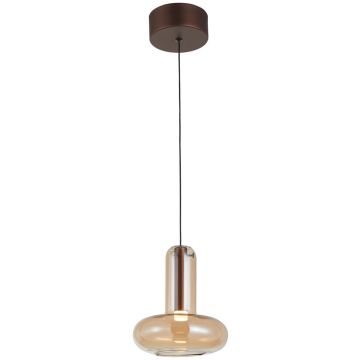 Italux Carote PND-24011-1-COPP Висяща лампа 1x5W/LED 3000K 233lm IP20