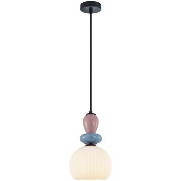 Italux Domali PND-36816-1A-BK-WH Висяща лампа 1x40W/E27 IP20
