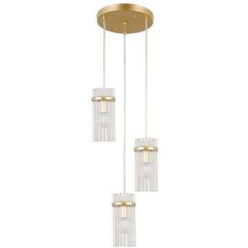 Italux Merto PND-40930-3A-GD Висяща лампа 3x40W/E14 IP20