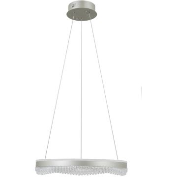 Italux Morte PND-34535-M-SILV Висяща лампа 1x40W/LED IP20
