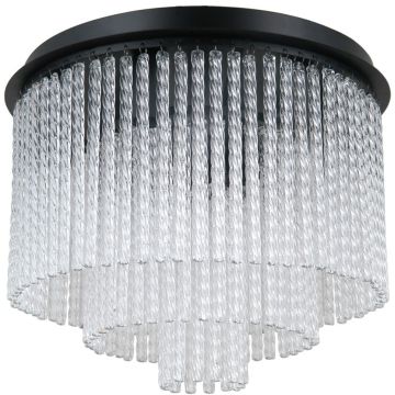 Italux Naute PLF-40931-7A-BK Таванна лампа 7x40W/E14 IP20