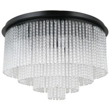 Italux Naute PLF-40931-9A-BK Таванна лампа 9x40W/E14 IP20