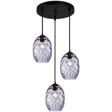 Italux Novala PND-3031-3A-BK-SG Висяща лампа 3x40W/E27 IP20