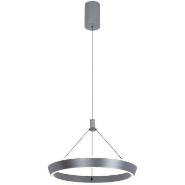 Italux Ottana PND-64739-S-GR Висяща лампа 1x24W/LED 3000K/4000K/6000K 2900lm IP20