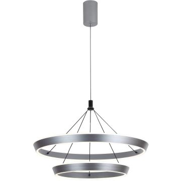 Italux Ottana PND-64739A-GR Висяща лампа 1x60W/LED 3000K/4000K/6000K 7900lm IP20