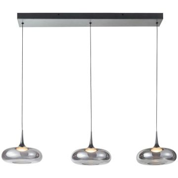 Italux Tenele PND-24028-3B-SILV Висяща лампа 3x21W/LED 3000K 1300lm IP20