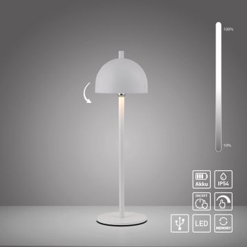 Paul Neuhaus BELLIS 19244-16 Масичка лампа 1x2,5W/LED 3000k 210lm ip54