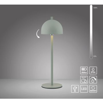 Paul Neuhaus BELLIS 19244-43 Масичка лампа 1x2,5W/LED 3000k 210lm ip54