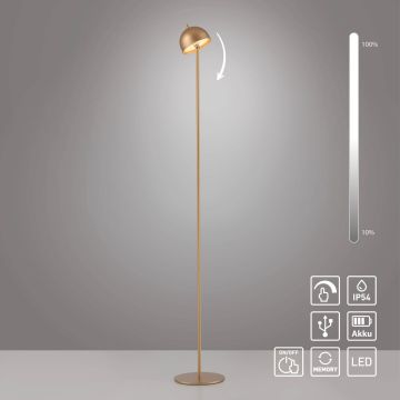 Paul Neuhaus BELLIS 19245-12 Стойка лампа 1x2,5W/LED 3000k 240lm ip54