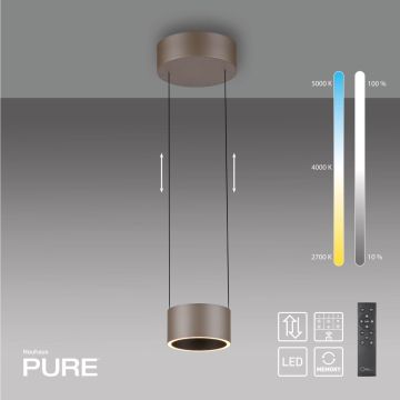 Paul Neuhaus PURE CLIPSE 2471-97 Висяща лампа 2x5W/LED 2200-5000k 250lm ip20