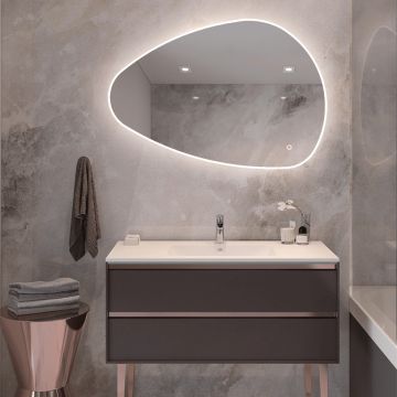 Zambelis MIRROR WITH LED 25385 Огледало 18W/led 3000-4000K 1585-1740lm IP44