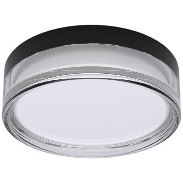 Italux Rilta PLF-73527-S-BK Таванна лампа 1x18W/LED IP65