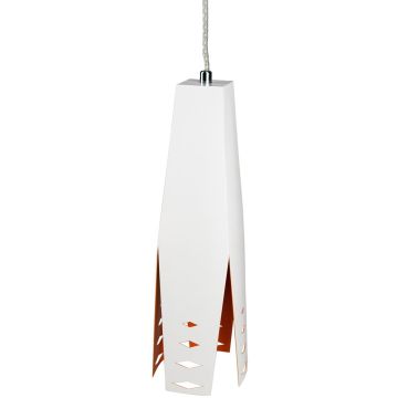 Altavola Design Origami Design LA044/P_white-orange Висяща лампа 1x40W/E27 IP20