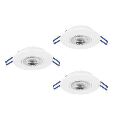 Eglo GEDREZ 300184 Вградено спот светило 3x4.9W/LED 2700K, 4000K, 6500K 1560lm ip20