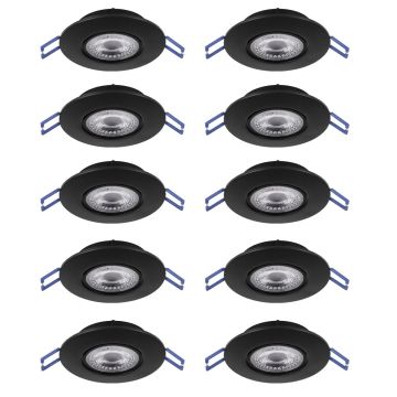 Eglo GEDREZ 300192 Вградено спот светило 10x4.9W/LED 2700K, 4000K, 6500K 5200lm ip20