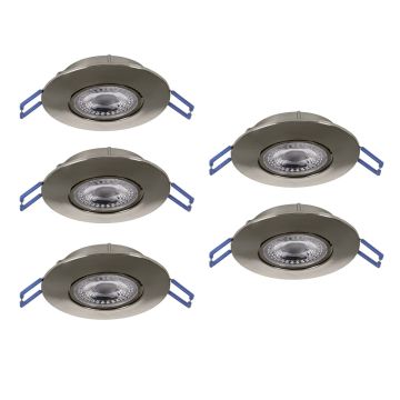 Eglo GEDREZ 300194 Вградено спот светило 5x4.9W/LED 2700K, 4000K, 6500K 2600lm ip20