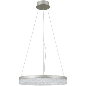 Italux Pantal PND-34533-M-SILV Висяща лампа 1x22W/LED 3000K/4000K/6000K IP20