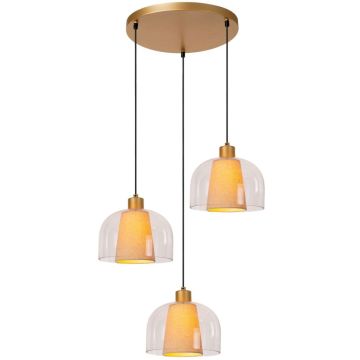 Lucide GUNHILD 30460/13/60 Висяща лампа 3x60w/e27 ip20