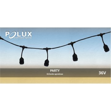 Polux PARTY 308788 Гирлянда 10x0,5W/E27 IP44