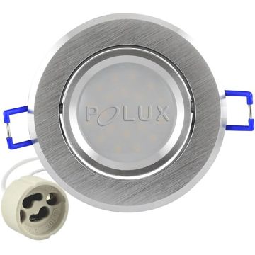 Polux SUN 301192 Вградено спот светило 1x3,5W/GU10 3000K 250LM IP20