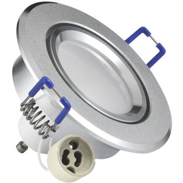 Polux SUN 301208 Вградено спот светило 1x3,5W/GU10 3000K 250LM IP20