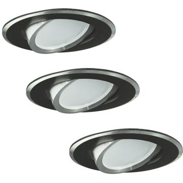 Polux SUN 305251 Вградено спот светило 1x3,5W/GU10 3000K 250LM IP20