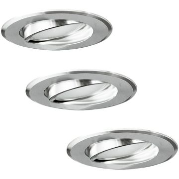 Polux SUN 305268 Вградено спот светило 1x3,5W/GU10 3000K 250LM IP20