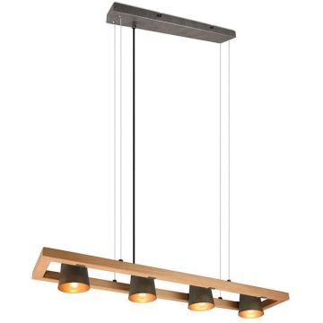 Trio BELL 301900467 Висяща лампа 4x25w/e14 ip20