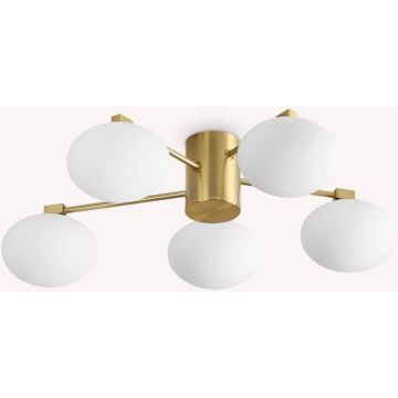 Ideal Lux HERMES 316697 Таванна лампа 5x28W/G9 ip20