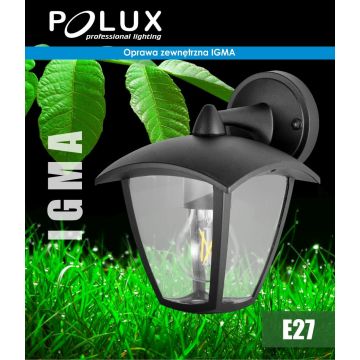 Polux IGMA 311870 Светильник за стена 1x12W/E27 IP44