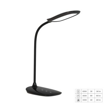 Prezent HEKA 31218 Бюро лампа 1x10W/LED 459lm IP20