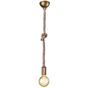 Trio ROPE 310100104 Висяща лампа 1x60w/e27 ip20