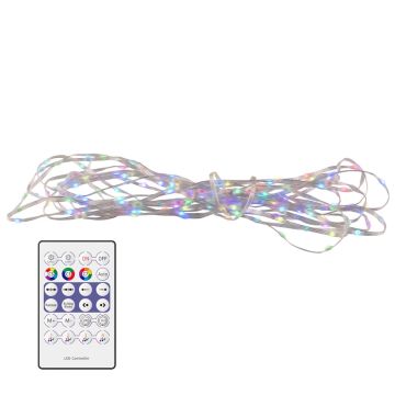Polux LED CHAIN 324405 Светлинен верига 1x10W/LED RGB IP65