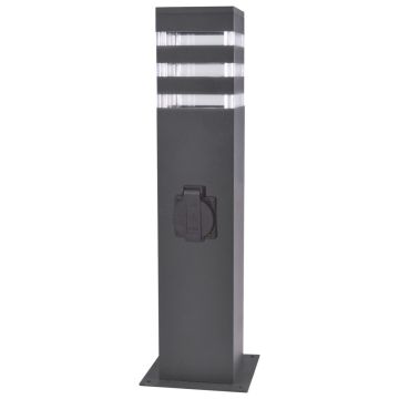 Polux TEKSAS 327970 Стойка лампа 1x12W/E27 IP44