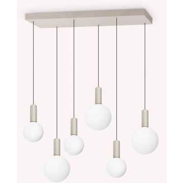 Ideal Lux ODEON 349220 Висяща лампа 6x39W/LED ip20