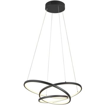 Trio DARVIN 349110132 Висяща лампа 1x34w/led 2300+3000+4000k 4500lm ip20