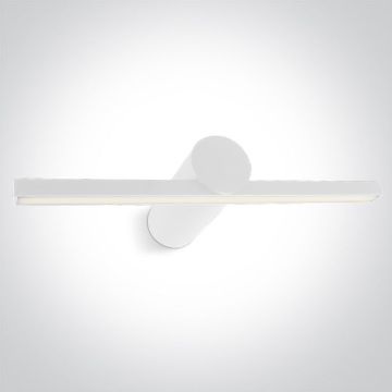 One Light Slim Mirror Lights 38108N/W/W Светильник за стена 1x8W/LED 3000K 700lm IP44