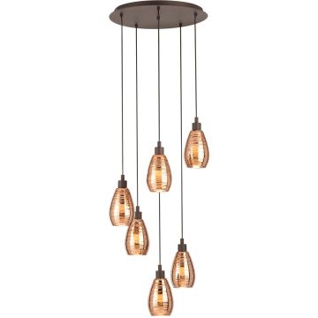 Eglo SIRACUSA 39508 Висяща лампа 6x60W/E27 IP20